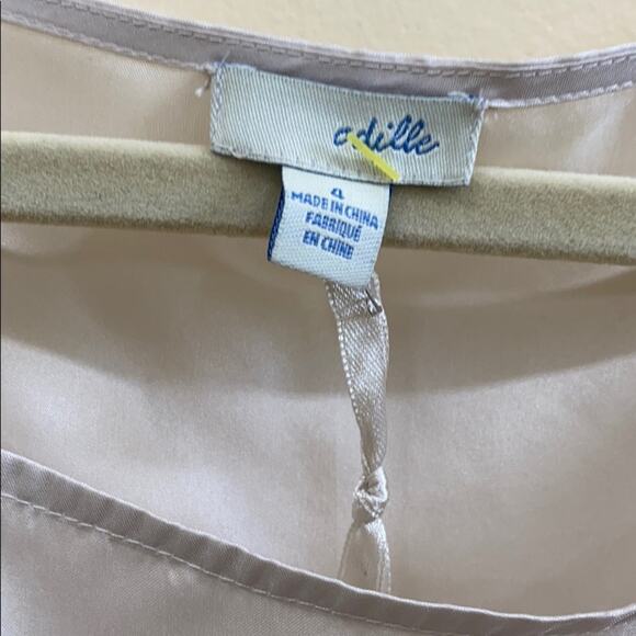 Odille Anthropologie women’s size 4 silk sleeveless striped dress - Picture 5 of 7